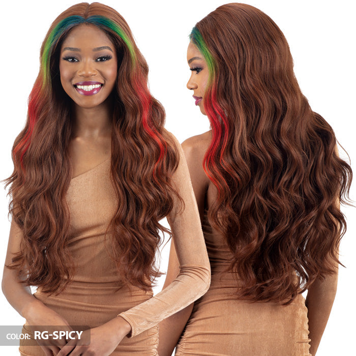 Shake N Go Legacy Human Hair Blend HD Lace Front Wig - FANTASIA Alexwigs