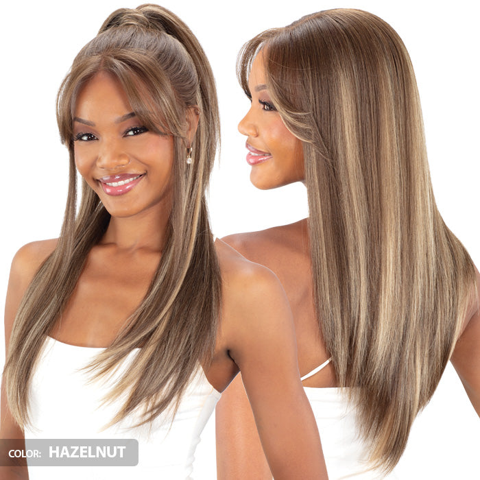 Shake N Go Masterclass Glueless 13x5 Pre-Plucked HD Lace Front Wig - MAJESTIC Alexwigs