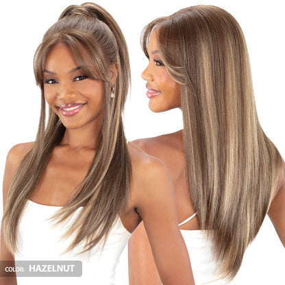 Shake N Go Masterclass Glueless 13x5 Pre-Plucked HD Lace Front Wig - MAJESTIC Alexwigs