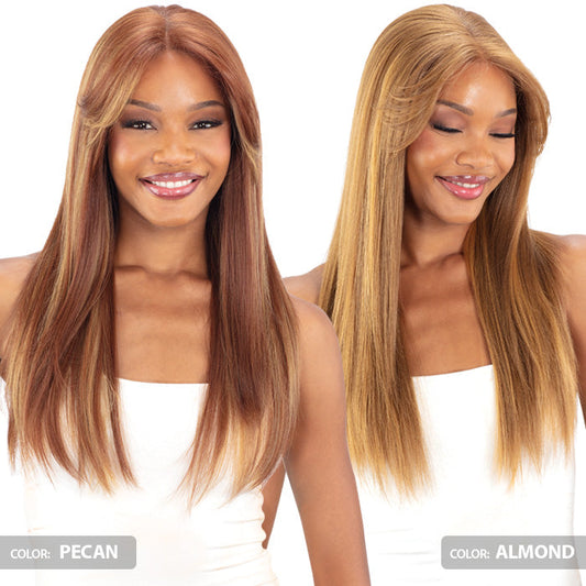 Shake N Go Masterclass Glueless 13x5 Pre-Plucked HD Lace Front Wig - MAJESTIC Alexwigs