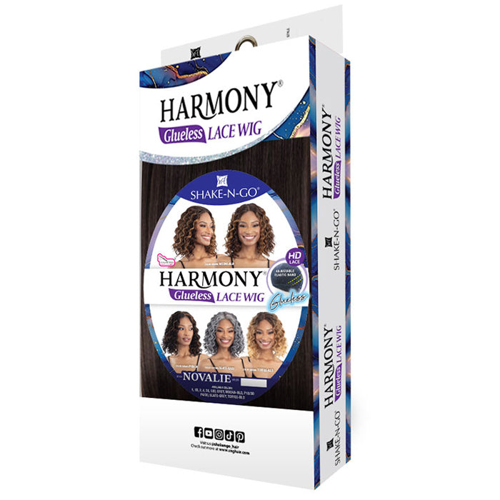 Harmony By Shake N Go Glueless 5" Deep Part HD Lace Front Wig - NOVALIE Alexwigs