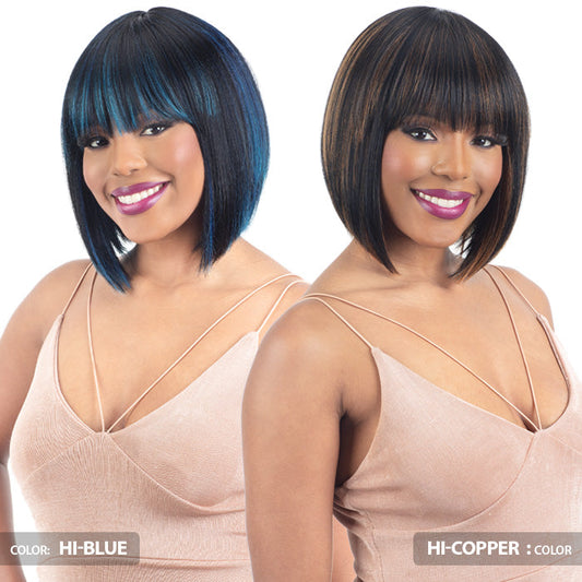 Shake N Go Legacy Human Hair Blend Full Wig - VICTORIA Alexwigs