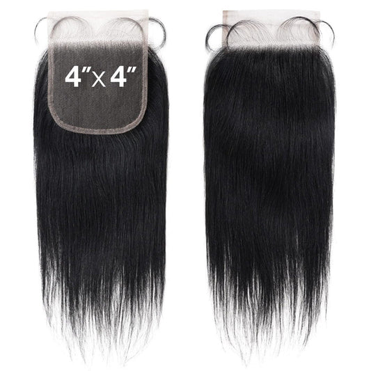 Milky Way Pure 100% Human Hair 4x4 HD Lace Closure - STRAIGHT 10" Alexwigs