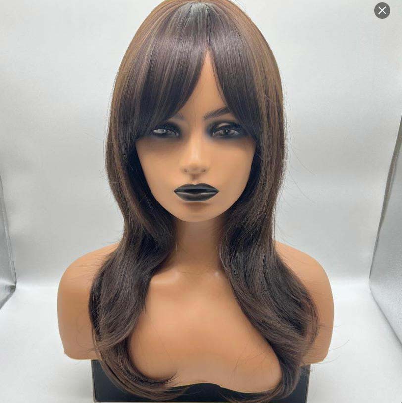 JBEXTENSION 22 Inches Mix Blonde Medium Length Hair Wig KELLY Alexwigs