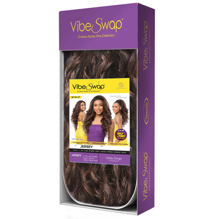 Vanessa Vibe Swap Drawstring Half Wig - JERSEY Alexwigs