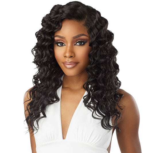 Sensationnel Vice Bundles 3X Multi Pack Weave + HD Lace Closure  - DEEP TWIST Alexwigs