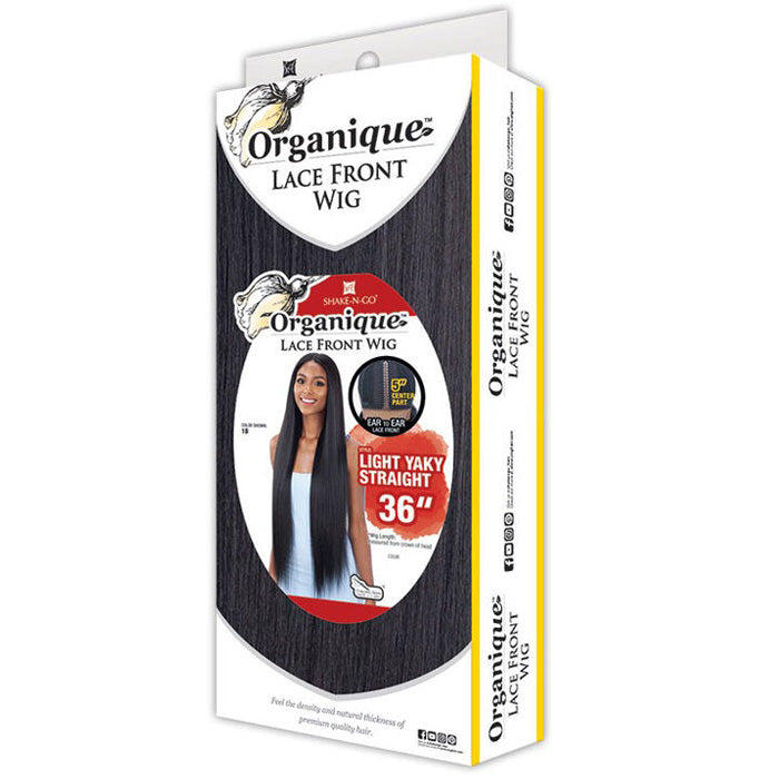 Shake N Go Organique 5" Deep Lace Front Wig - LIGHT YAKY STRAIGHT 36 Alexwigs