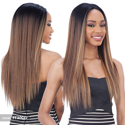 Freetress Equal Lace & Lace 6" Part Lace Front Wig - MATTIE Alexwigs