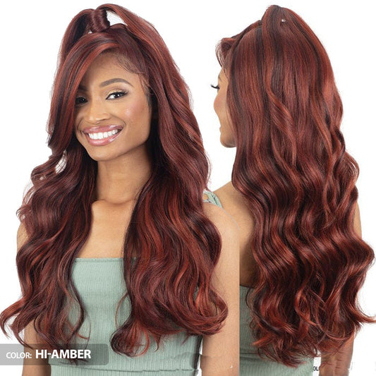 Shake N Go Equal Half Up 13x5 HD Illusion Lace Frontal Wig - HDL-09 Alexwigs