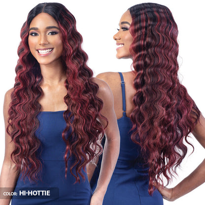 Shake N Go Equal Level Up 5" Deep Part HD Lace Front Wig - GIANNA Alexwigs