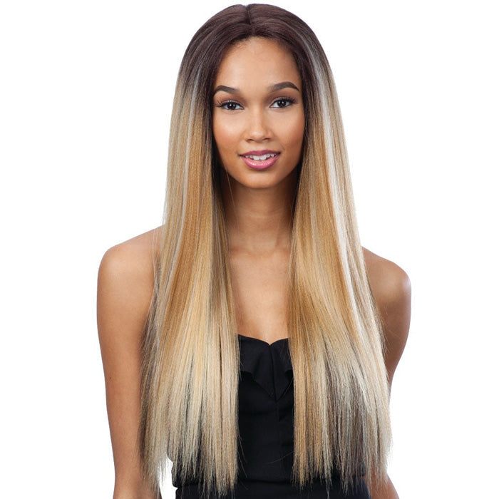 Shake N Go Freetress Equal Premium Delux Synthetic Lace Front Wig - EVLYN Alexwigs