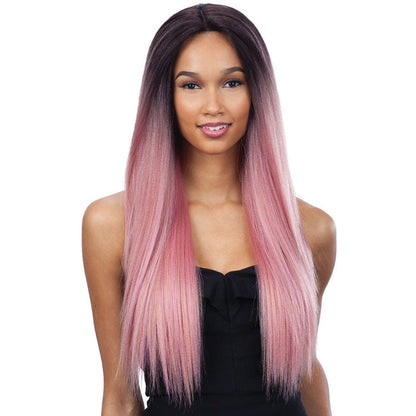 Shake N Go Freetress Equal Premium Delux Synthetic Lace Front Wig - EVLYN Alexwigs