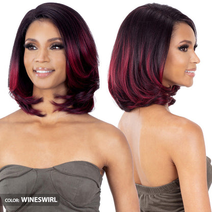 Mayde Synthetic HD Lace Front Wig - LORELLE Alexwigs