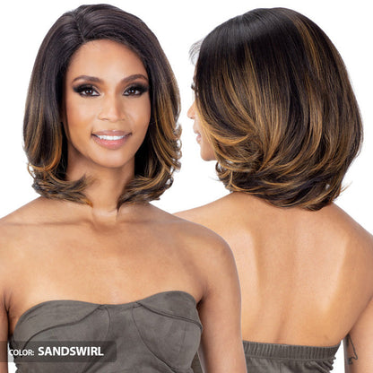 Mayde Synthetic HD Lace Front Wig - LORELLE Alexwigs