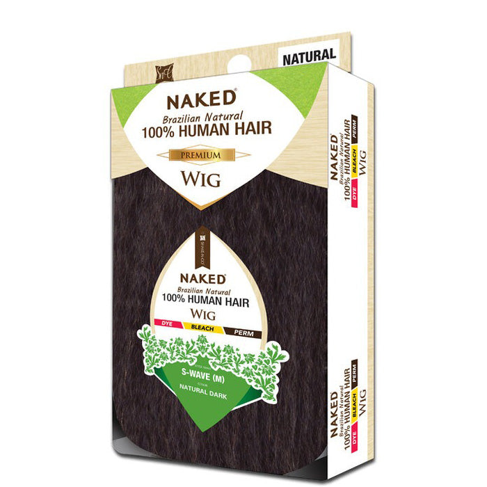 Shake-N-Go Naked Brazilian Natural 100% Human Hair Wig S-WAVE (M) Alexwigs