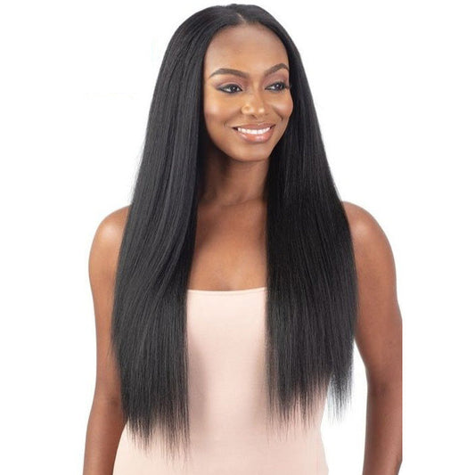 Shake-N-Go Organique U-Part Wig - NATURAL YAKY STRAIGHT 28" Alexwigs