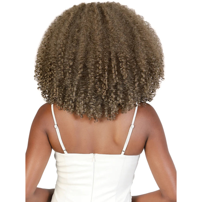 MOTOWN TRESS GLAM+AIRY GLUELESS PRE-STYLED QUICK & EASY CROCHET WIG 14 INCH - WHC.AFRO4C Alexwigs