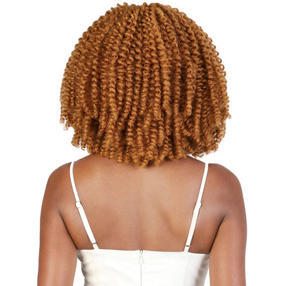 MOTOWN TRESS GLAM+AIRY GLUELESS PRE-STYLED QUICK & EASY CROCHET WIG 12 INCH - WHC.BH4A Alexwigs