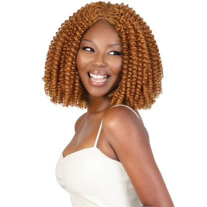 MOTOWN TRESS GLAM+AIRY GLUELESS PRE-STYLED QUICK & EASY CROCHET WIG 12 INCH - WHC.BH4A Alexwigs