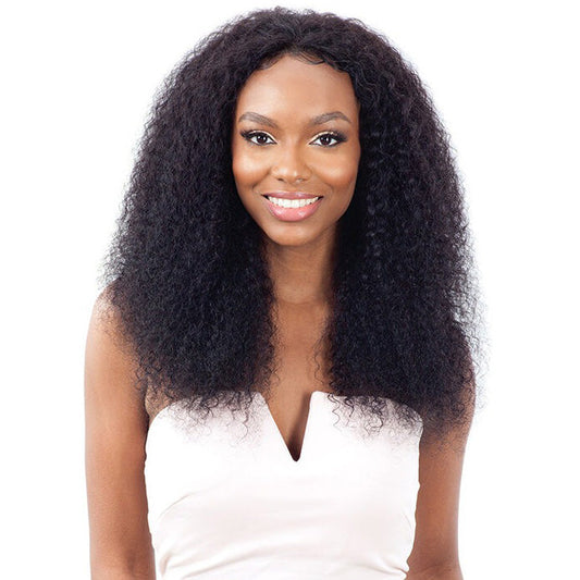 Shake N Go Naked Nature Brazilian Human Hair Lace Frontal Wig BOHEMIAN CURL Alexwigs