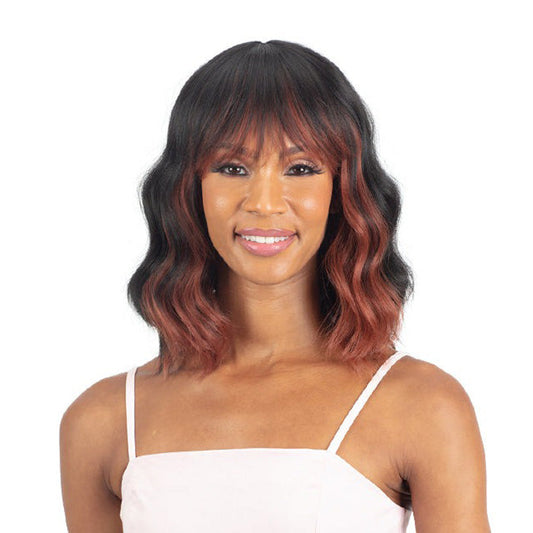 Mayde Beauty Mocha 100% Human Hair Blend Wig - DELIGHT Alexwigs