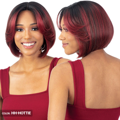 Mayde Candy Curtain Bang HD Lace Front Wig - MONA Alexwigs