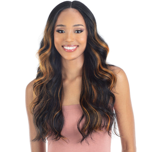 Mayde Mocha 100% Human Hair Blend HD Lace Front Wig - VANILLA Alexwigs