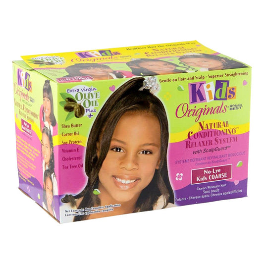 Africa's Best KIDS ORGANICS No-Lye Conditioning Relaxer System Kit (Regular/Coarse)