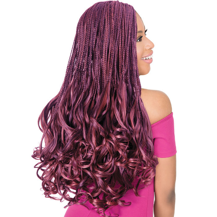 Chade Alitress Crochet Braids - FRENCH CURL 22" 3X Alexwigs