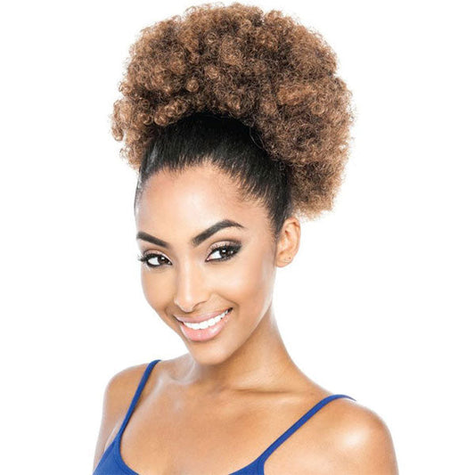 Mane Concept Yellowtail Wrap & Tie Ponytail - AFRO WNT LARGE Alexwigs