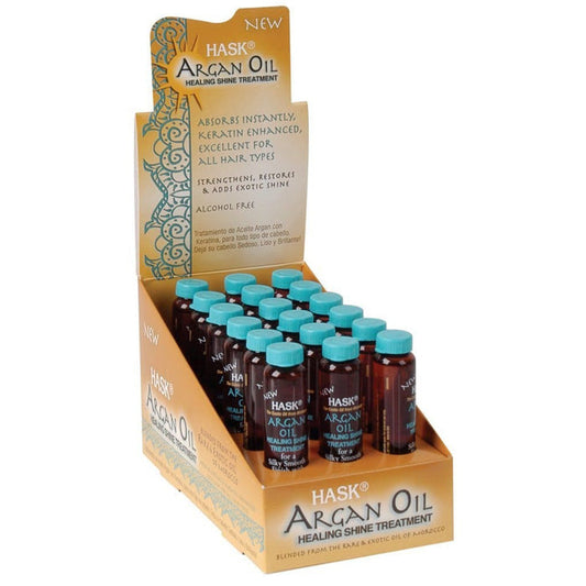 Hask Argan Oil Healing Shine Treatment 5/8oz Alexwigs