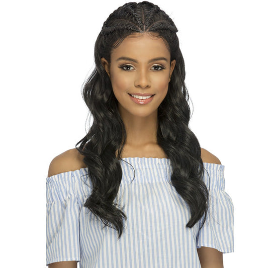 Vivica A Fox Baby Hair Part Swiss Lace Front Wig - AIKO