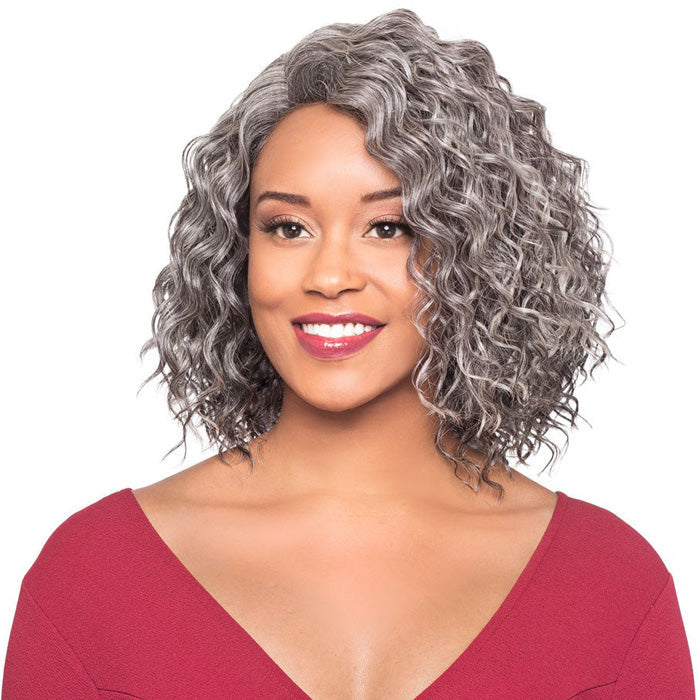 Foxy Silver Synthetic Wig NELLIE Alexwigs