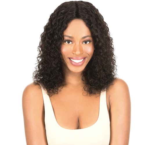 Ali 7A Human Hair Remi Brazilian 360 Lace Wig BOHEMIAN WAVE 16"
