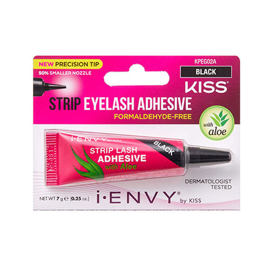 Kiss Aloe Infused Strip Lash Glue - BLACK Alexwigs