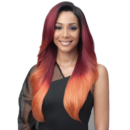 Bobbi Boss Human Hair Blend 13x7 Lace Frontal Wig - MBLF001 ALIVIA Alexwigs