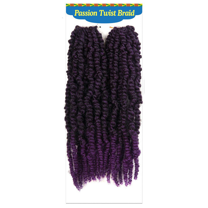 Chade Fashion Alitress 100% Toyokalon Pre-Looped Crochet Braids - PASSION TWIST 12" 2X Alexwigs