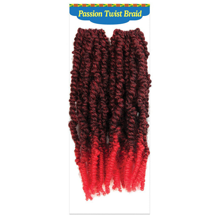 Chade Fashion Alitress 100% Toyokalon Pre-Looped Crochet Braids - PASSION TWIST 12" 2X Alexwigs