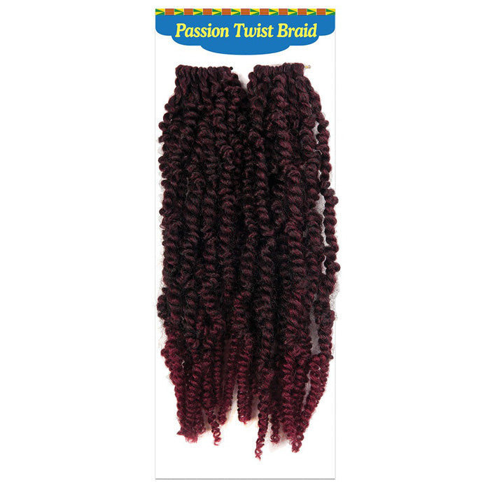 Chade Fashion Alitress 100% Toyokalon Pre-Looped Crochet Braids - PASSION TWIST 12" 2X Alexwigs