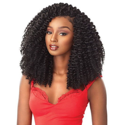 Sensationnel African Collection SNAP 3x Pre-Looped Crochet Braid BANTU KNOT OUT 12 Inch Alexwigs