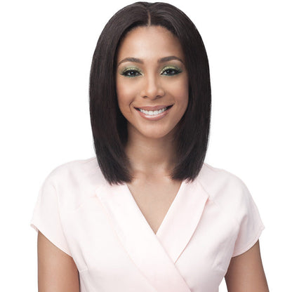 Bobbi Boss 100% Virgin Remy Human Hair Full Lace Wig - BNGLWST STRAIGHT 16 Alexwigs