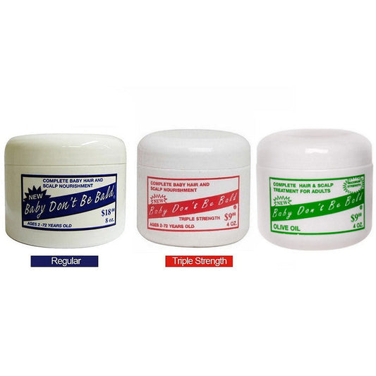 Baby Don't Be Bald Complete Baby HAIR & SCALP NOURISHMENT 4oz