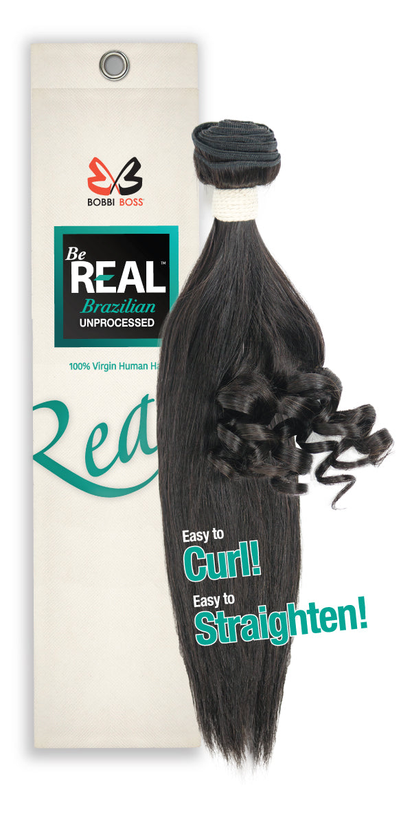 Bobbi Boss Be Real Brazilian Unprocessed Virgin Human Hair NEW DEEP 10"-22" Alexwigs