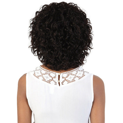 Beshe Peruvian Remi Natural Glueless 100% Virgin Remi Human Hair Crown Lace Top Hand-Tied Wig - HHC.FIA
