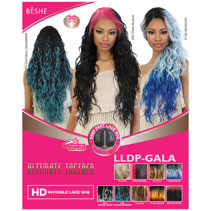 Beshe Ultimate Insider Deep Part HD Lace Front Wig - LLDP-GALA