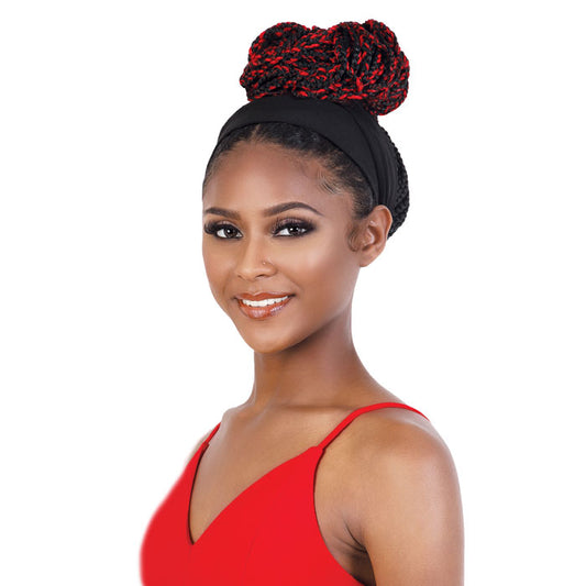 Seduction Quick Wrap with Headband Wig - WRAP.BX24W / WRAP.BX36W (24"/36") BOX BRAID Alexwigs