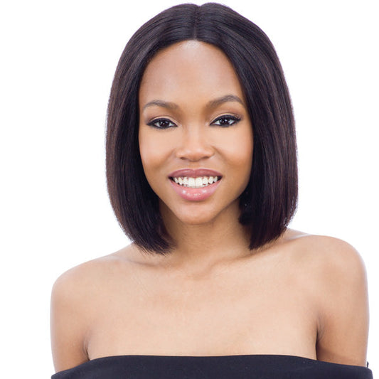 Mayde Beauty Human Hair 5" Lace and Lace Front Wig - BLUNT BOB Alexwigs