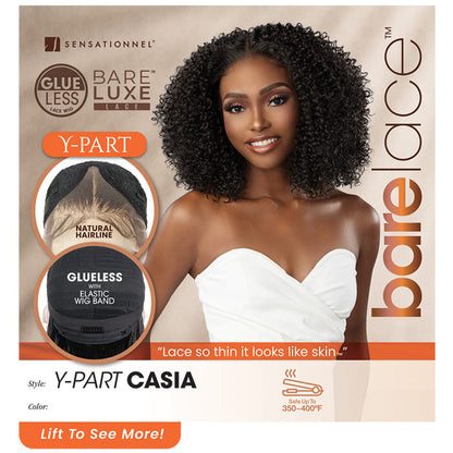 Sensationnel Bare Lace Glueless Y-Part Lace Front Wig - Y-PART CASIA Alexwigs