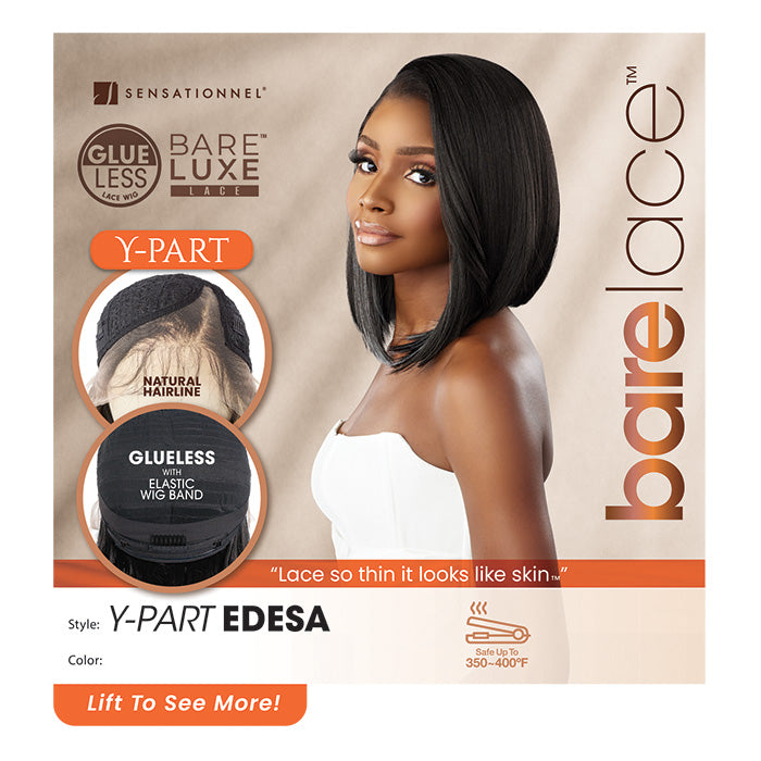 Sensationnel Bare Lace Glueless Y Part Lace Front Wig - Y-PART EDESA Alexwigs