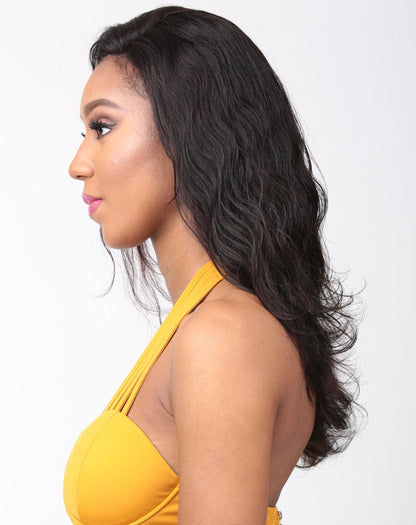 Sensationnel Bare & Natural 100% Brazilian Virgin Remi Full Hand-Tied Swiss Lace Wig BODY WAVE 22 Inch Alexwigs